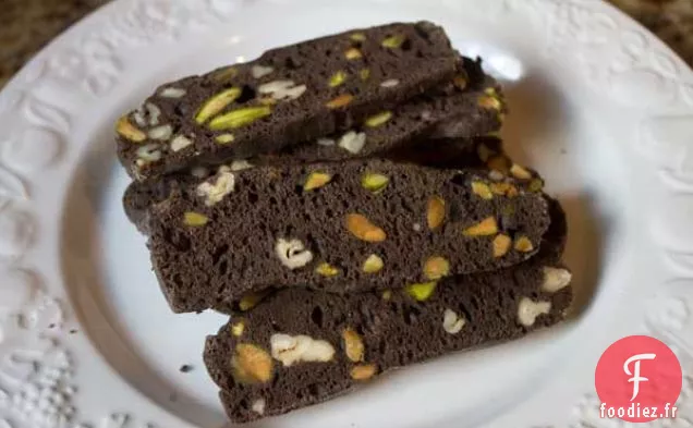 Fines Pistaches Au Chocolat
