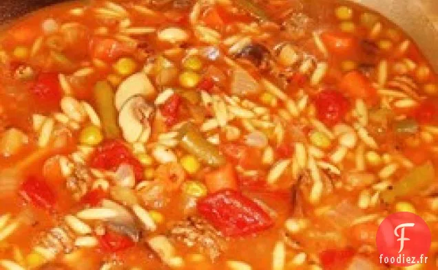 Soupe de Boeuf Aux Légumes Épicée