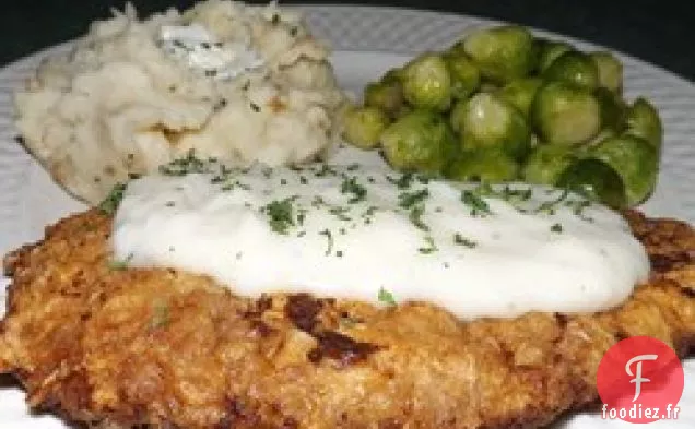 Steak Frit de Poulet du Sud