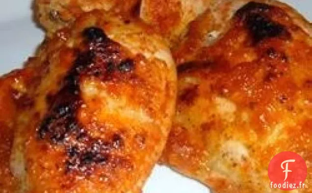 Poulet avec Glaçage aux Prunes