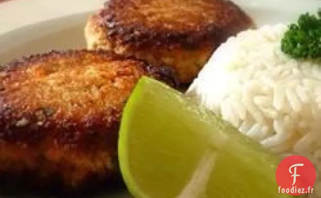 Gâteaux au Crabe de la Nouvelle-Angleterre