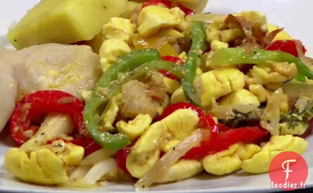 Ackee et Poisson Salé