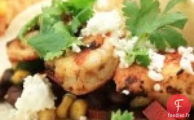 Salade De Maïs Et Haricots Noirs