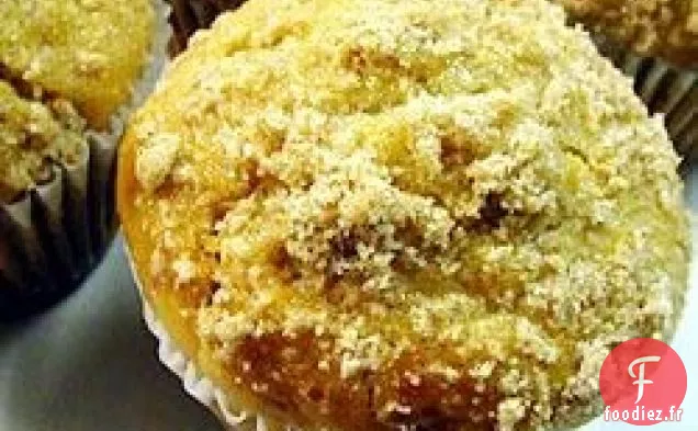 Muffins aux Pommes aux Noix Moelleux Jumbo