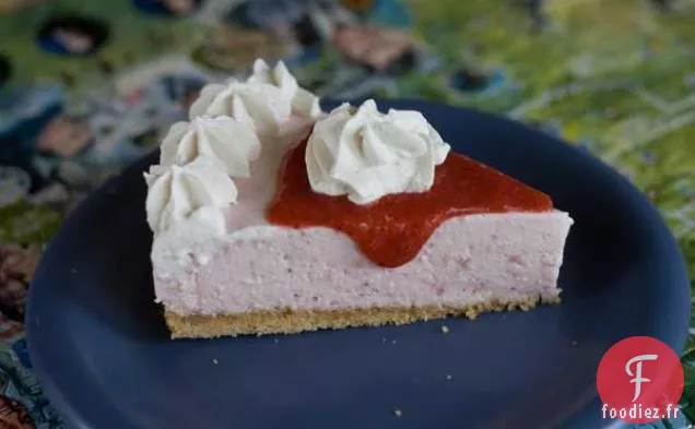 Gâteau Au Fromage Lisse aux Fraises