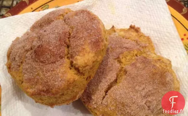 Biscuits à la Citrouille avec du Sucre à la Cannelle