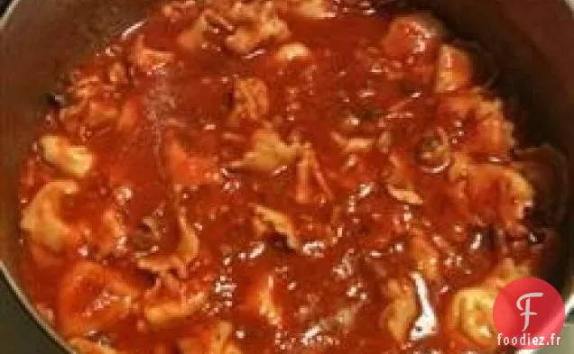 Soupe De Poivrons Rouges Rôtis