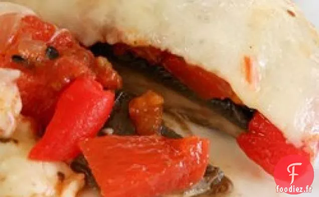 Portobello Grillé et Mozzarella