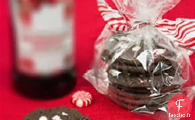 Biscuits à la Menthe Poivrée Au Chocolat Double