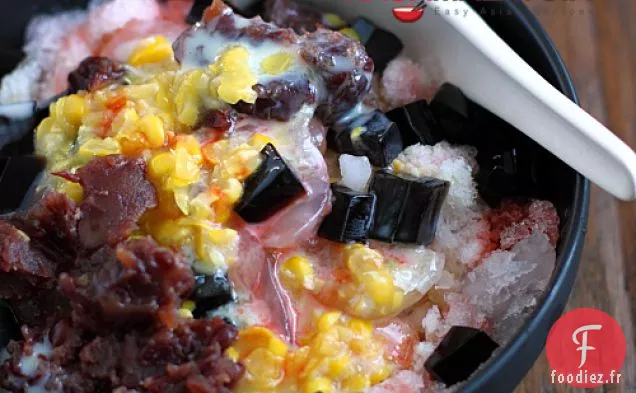 Ice Kacang (abc) / Recette de Glace Pilée Malaisienne