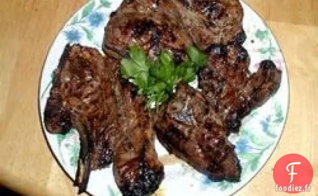 Côtelettes d'Agneau aux Herbes