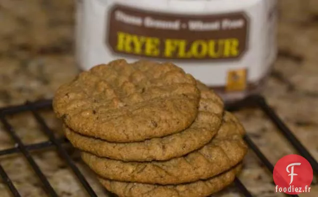 Beurre d'Arachide avec Biscuits au seigle et au Cumin