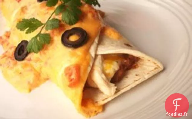 Enchiladas au Poulet au Fromage Doux
