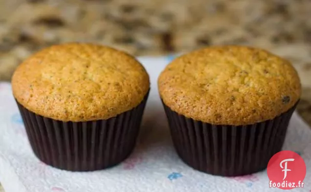 Muffins au Citron et Mélange de Pudding