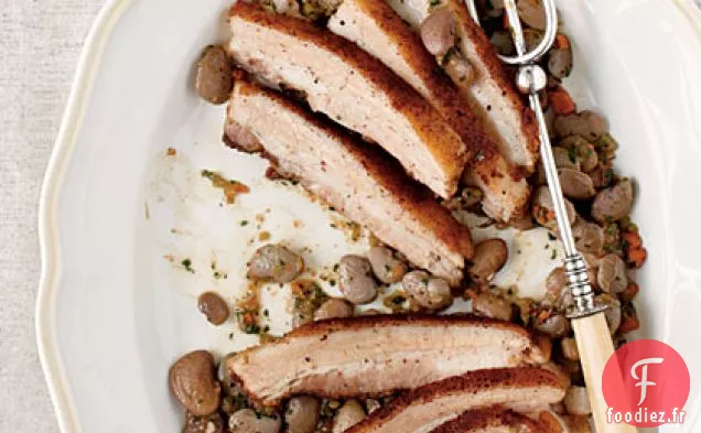 Poitrine De Porc Rôtie Croustillante