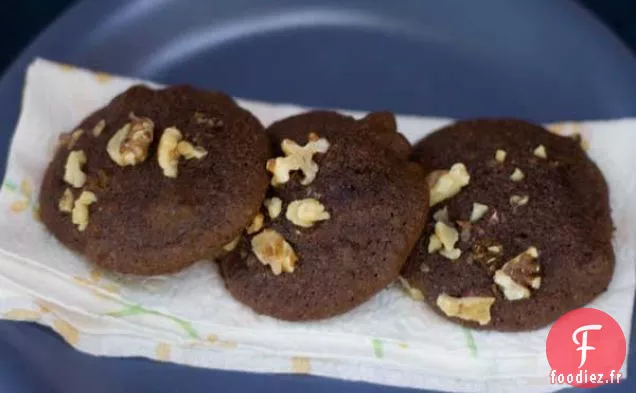 Biscuits Doubles au Chocolat à la Farine de Noix De Coco