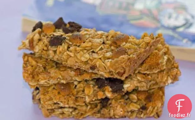 Barres Granola aux Pépites de Chocolat et Caramel au Beurre