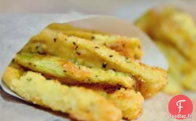 Frites de Courgettes à Faible Teneur En Glucides