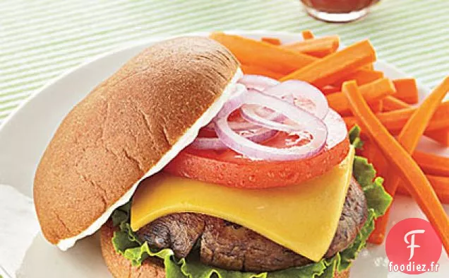 Burgers aux Champignons Portobello