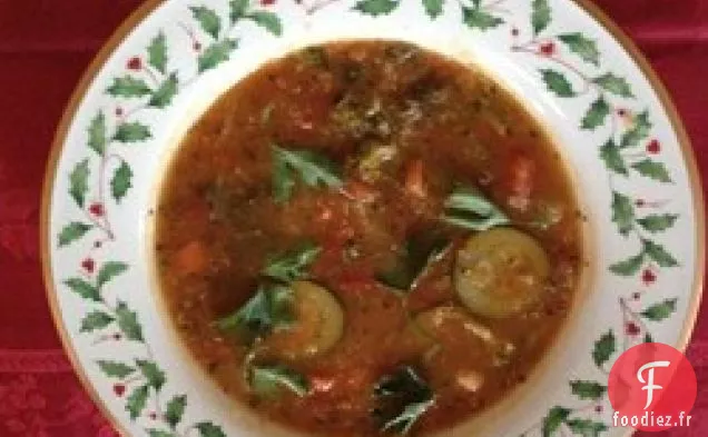 Soupe de Quinoa et Légumes
