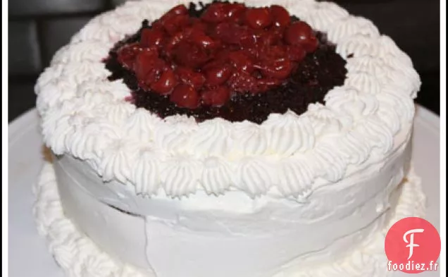 Gâteau de Velours Rouge avec Glaçage au Fromage à la Crème