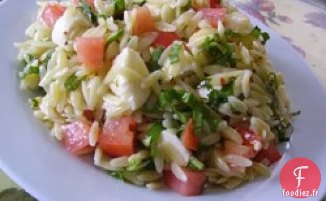 Salade de Pâtes Mozzarella Fraîche