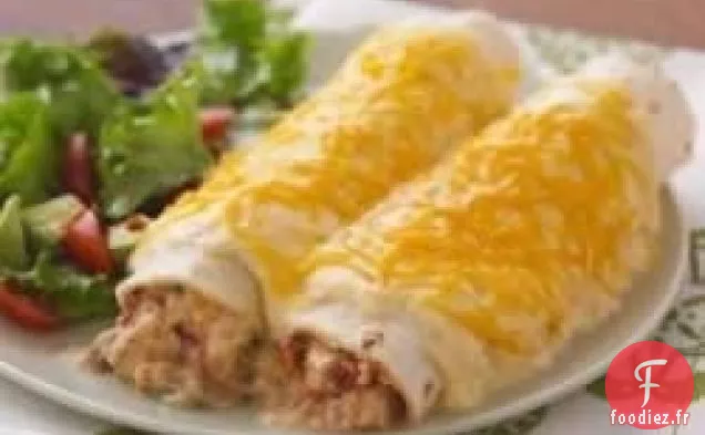 Notre Tortilla De Poulet Piquante Parfaite