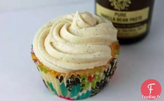 Cupcakes aux Gousses de Vanille