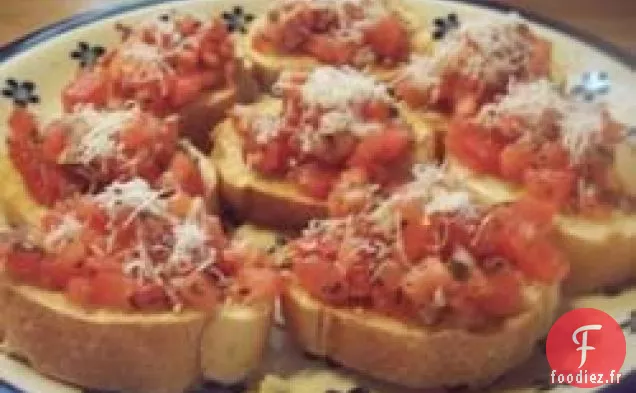 Bruschetta à l'ail de Nikol's