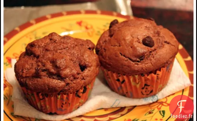 Muffins Doubles au Chocolat (Encore une foisShe Sheesh!)
