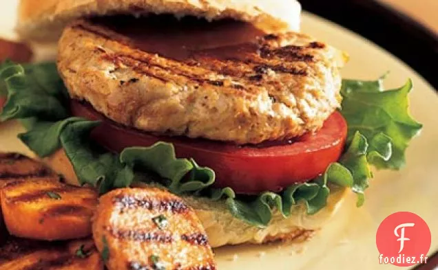 Burgers de Dinde au Barbecue