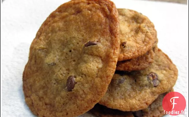 Biscuits aux Pépites de Chocolat Plus Fins et Croustillants