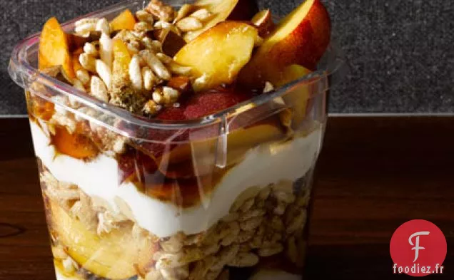 Parfait Aux Fruits au Yogourt Grec
