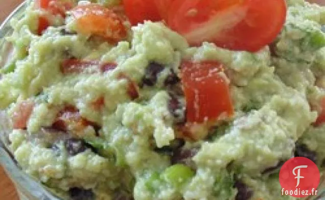 Guacamole de Haricots Noirs au Fromage