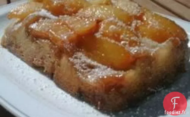 Gâteau à la Pêche à l'envers III