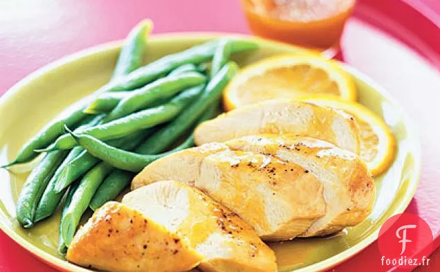 Poulet Rôti au Romarin Et à l'Ail