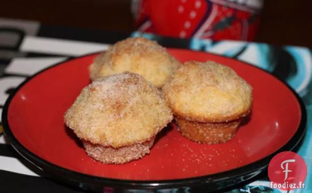 Mini Muffins au Beignet au Sucre à la Cannelle