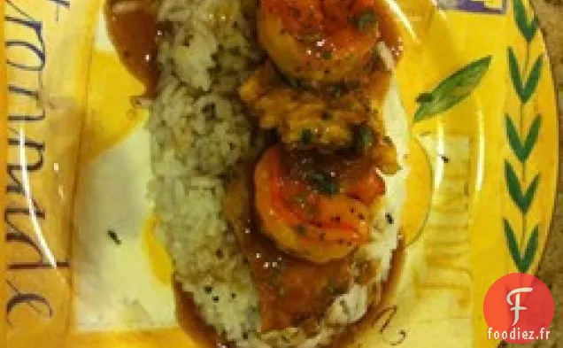 Foo Yung aux Œufs avec Sauce aux Champignons