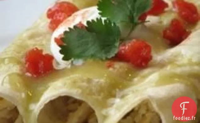 Enchiladas à la Sauce Verte