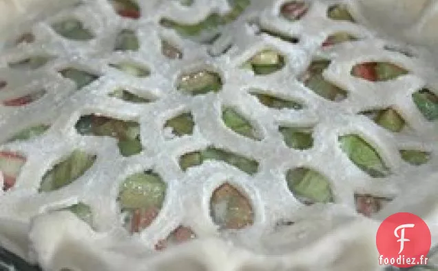 Tarte à la Crème à la Rhubarbe II
