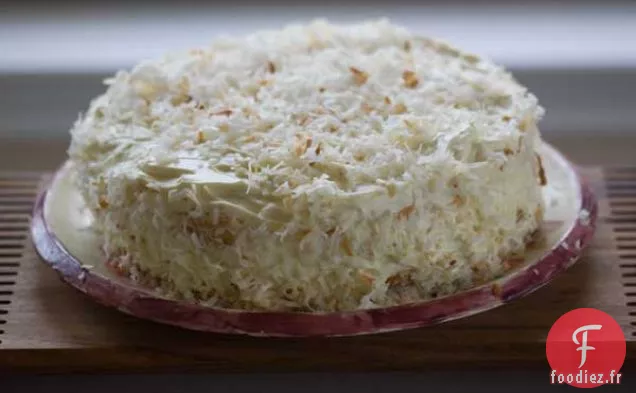 Gâteau d'Ange Rempli de Citron Vert