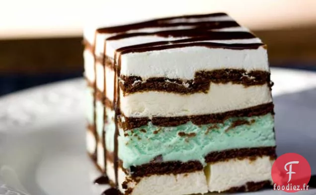 Gâteau Sandwich à la Crème Glacée à la Sauterelle