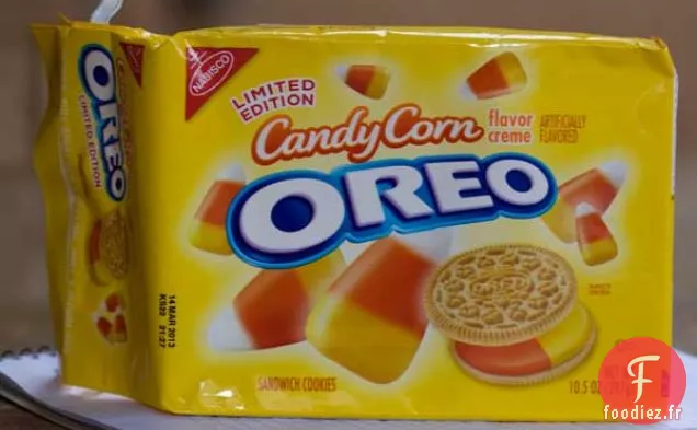 Écorce de Biscuit d'Halloween Oreos de Maïs Candy