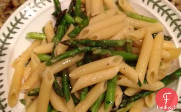 Penne aux Asperges Rôties