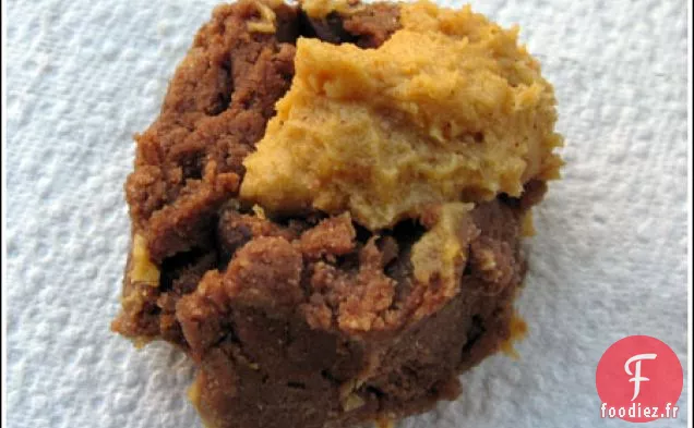 Biscuits à la Citrouille Au Chocolat Marbré