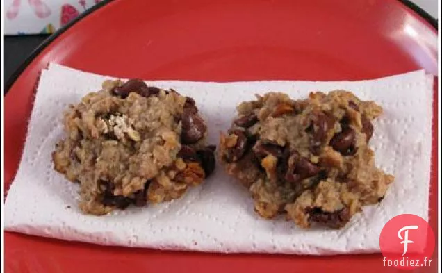 Biscuits à la Banane à l'Avoine Entièrement Naturels