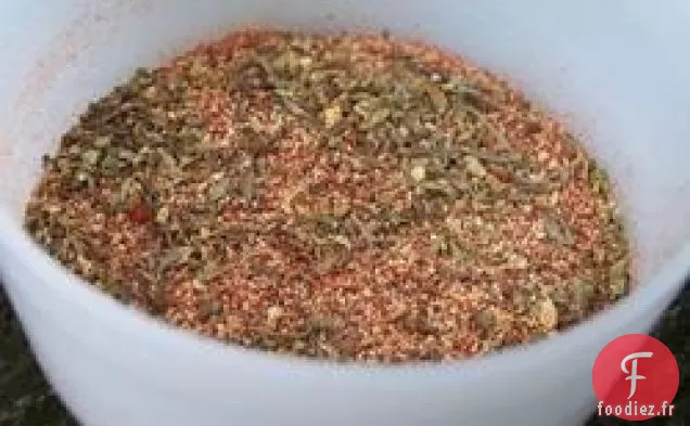 Mélange d'Assaisonnement Noirci