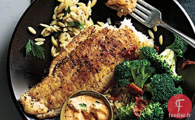 Plie Sautée et Rémoulade Épicée