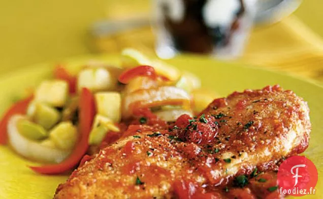 Récolter Le Poulet Aux Légumes