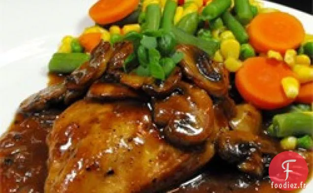 Un Plat de Poulet au Bourbon